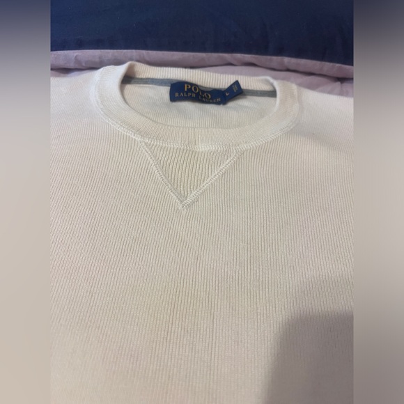Cream Polo Sweater - Picture 3 of 3